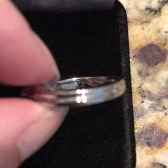 SOLD Kay 10k White Gold 1/3 Ct Diamond Ring - Picture 5 of 6